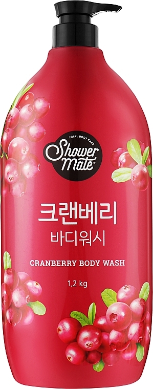 Гель для душу «Журавлина» - KeraSys Shower Mate Cranberry Body Wash — фото N1