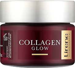 Духи, Парфюмерия, косметика Восстанавливающий крем для лица против морщин 70+ - Lirene Collagen Glow Anti-Wrinkle Repairing Cream