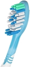 Зубна щітка "Відбілювальна" з полірувальною зірочкою, середня, блакитна - Colgate Max White — фото N3