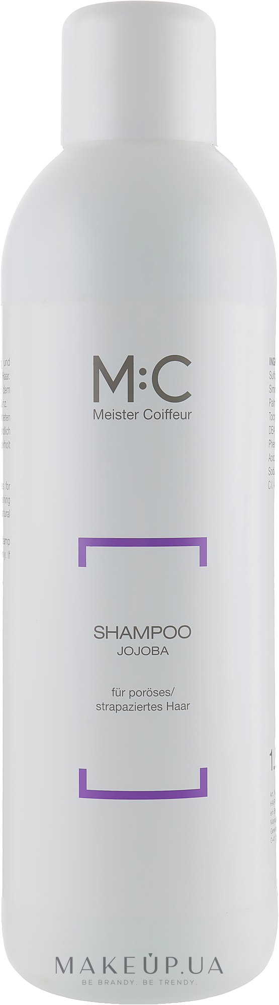 Шампунь з екстрактом жожоба - M:C Meister Coiffeur Jojoba Shampoo — фото 1000ml