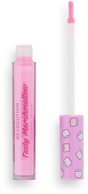 Блеск для губ - I Heart Revolution Tasty Marshmallow Wonderland Lip Gloss — фото N1