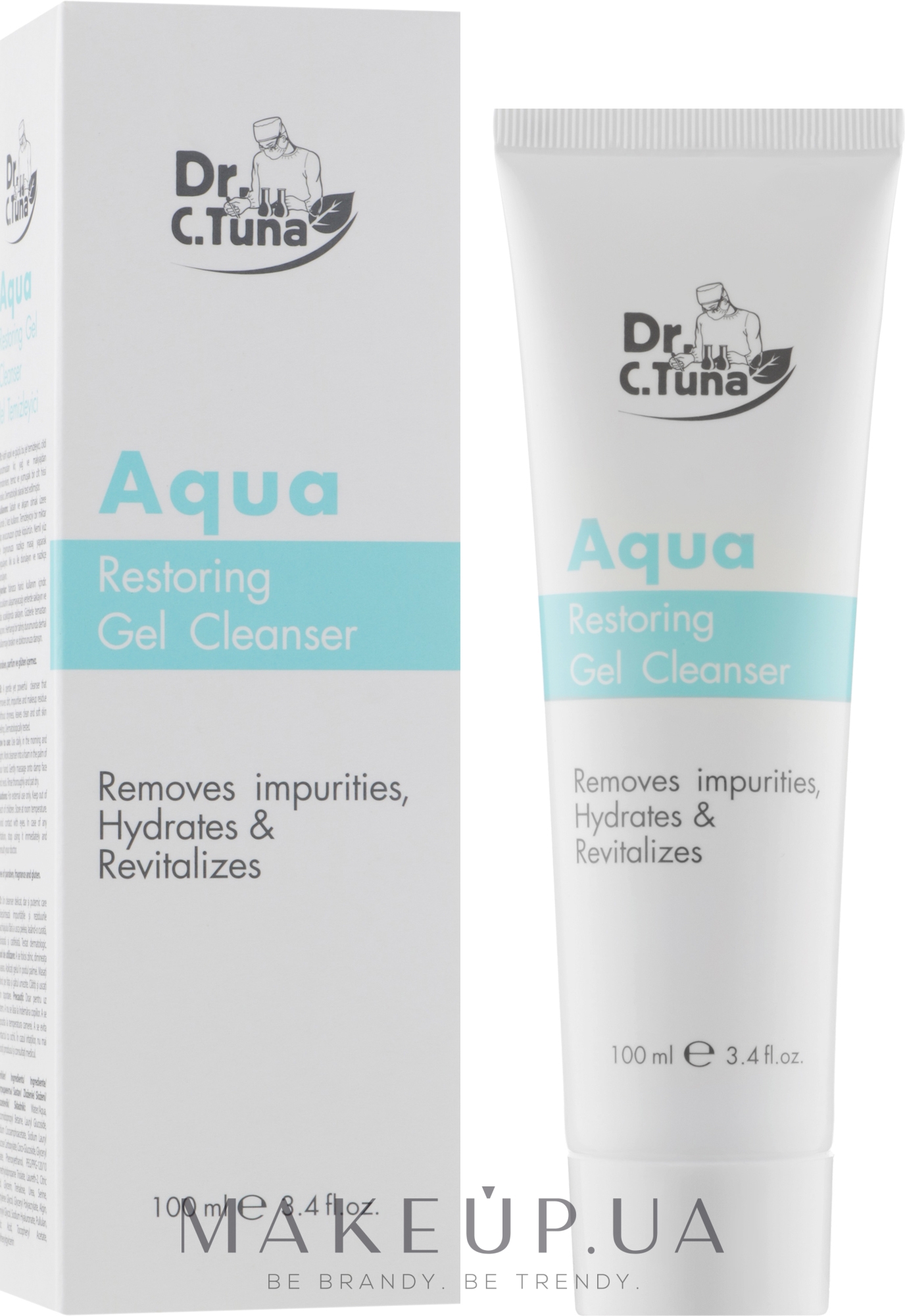 Очищувальний гель - Farmasi Dr.C.Tuna Aqua Restoring Gel Cleanser — фото 100ml
