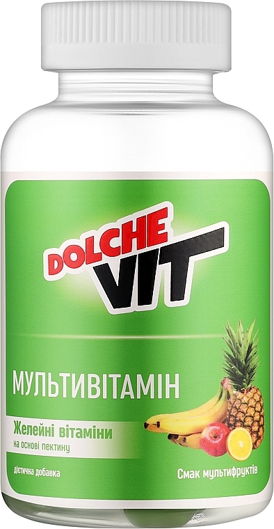 Желейные витамины на основе пектина "Мультивитамин" - Dolche Vit — фото N1