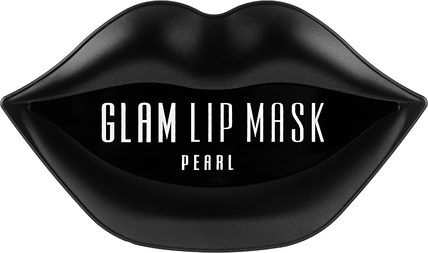 Гидрогелевые патчи для губ с экстрактом жемчуга - BeauuGreen Hydrogel Glam Lip Mask Black Pearl — фото N4