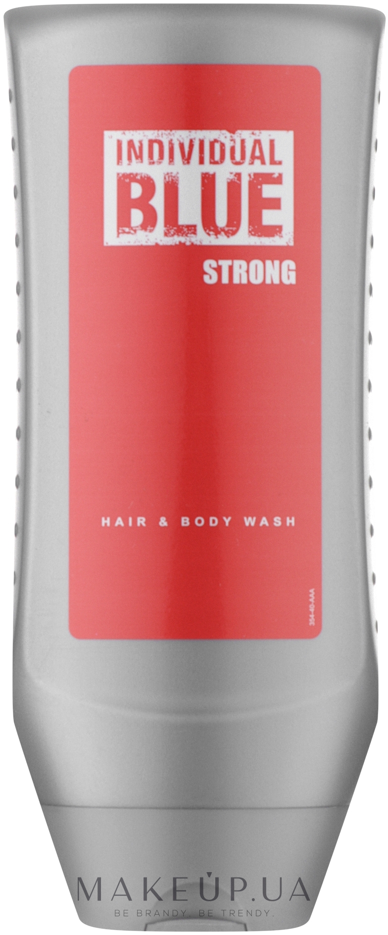 Avon Individual Blue Strong Hair & Body Wash - Гель для миття волосся й тіла — фото 250ml
