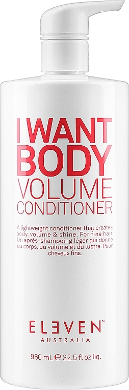 УЦЕНКА Кондиционер для объёма волос - Eleven Australia I Want Body Volume Conditioner * — фото N5