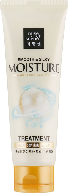 Увлажняющая маска для волос - Mise En Scene Pearl Smooth & Silky Moisture Treatment — фото N1