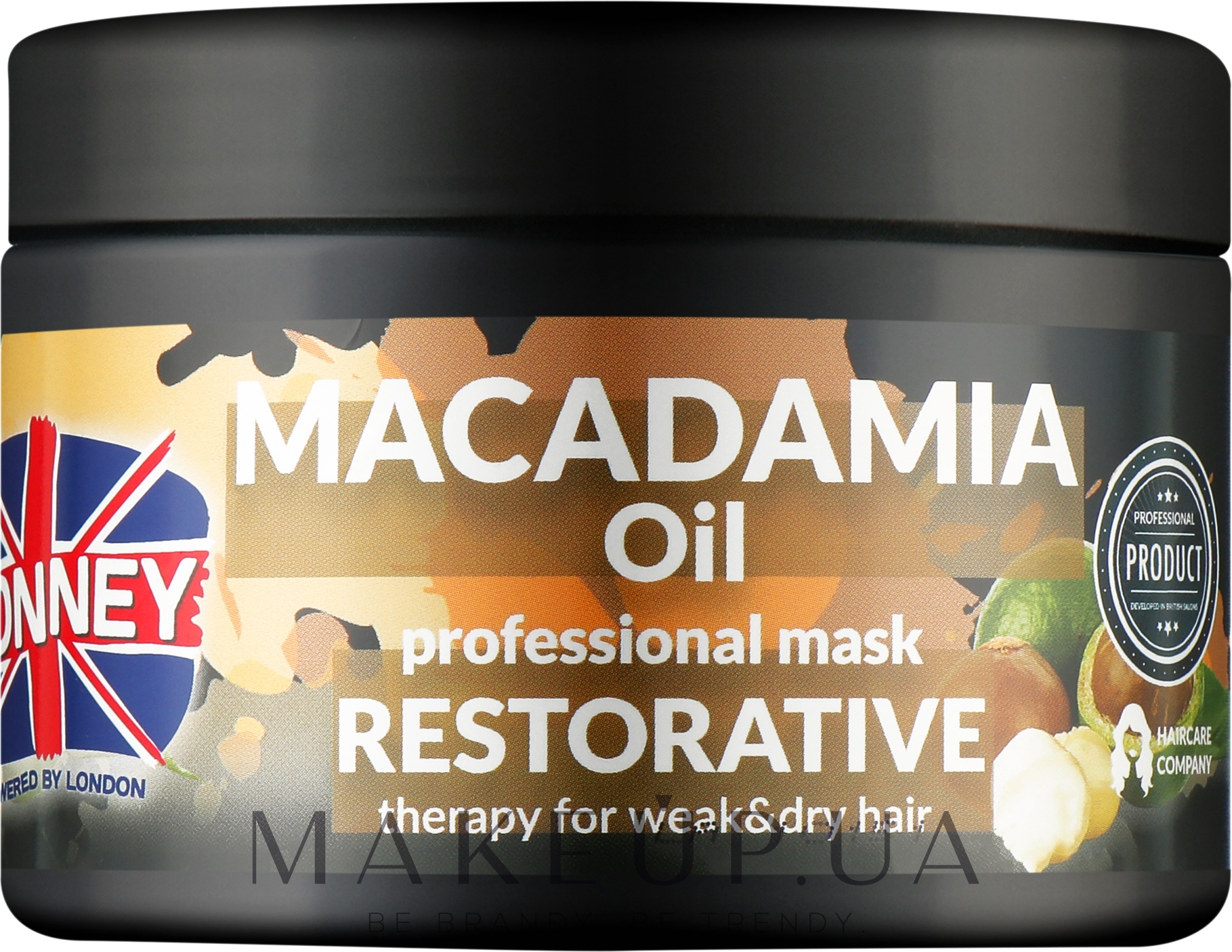 Маска для волосся - Ronney Macadamia Oil Restorative Therapy Mask — фото 300ml