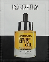 Ретиноловое масло для лица - Instytutum Powerful Retin-Oil (пробник) — фото N1