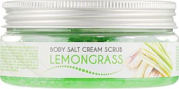 Парфумерія, косметика Сольовий крем-скраб для тіла "Лимонник" - Ceano Cosmetics Body Salt Scrub Lemongrass