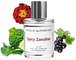 Духи, Парфюмерия, косметика Avenue Des Parfums Spicy Zanzibar - Парфюмированная вода (тестер с крышечкой)