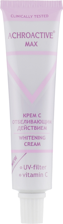 Відбілюючий крем для обличчя - Achroactive Мах Whitening Cream — фото N2