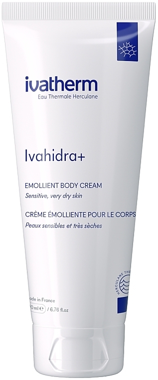 Смягчающий крем для тела для чувствительной, очень сухой и атопичной кожи - Ivatherm Ivahidra+ Hydrating Body Cream