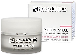 Крем для лица с гиалуроновой кислотой - Academie Philtre Vital Face Cream With Hyaluronic Acid — фото N1