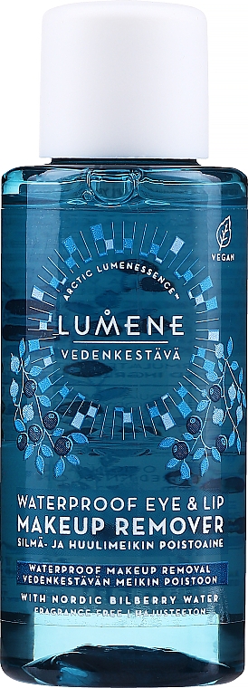 Средство для снятия водостойкого макияжа - Lumene Vedenkestävä Eye & Lip Makeup Remover — фото N3