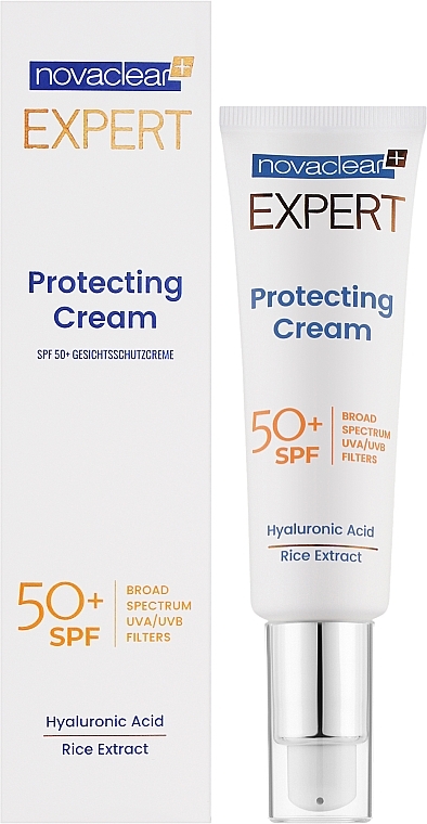 Крем для обличчя з дуже високим ступенем захисту від сонця - Novaclear Expert Protecting Cream SPF 50+ — фото N2