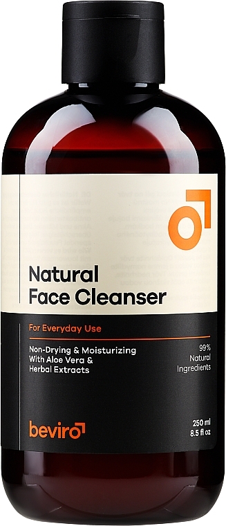 Очищувальний засіб для обличчя - Beviro Natural Face Cleanser — фото N1