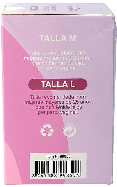 Менструальна чаша велика, рожева - Inca Farma Menstrual Cup Large — фото N3