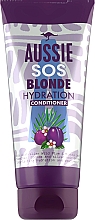 Парфумерія, косметика Кондиціонер для світлого волосся - Aussie SOS Blonde Australian Wild Plum & Manuka Leaf