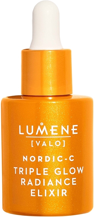Сироватка-еліксир для обличчя - Lumene Valo Nordic-C Triple Glow Radiance Elixir — фото N1