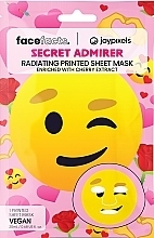 Духи, Парфюмерия, косметика Тканевая маска для лица "Secret Admirer" - Face Facts Sheet Mask