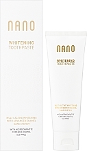 Зубная паста "Отбеливание+реминерализация с гидроксиапатитом" - WhiteWash Laboratories Nano Whitening Toothpaste — фото N2
