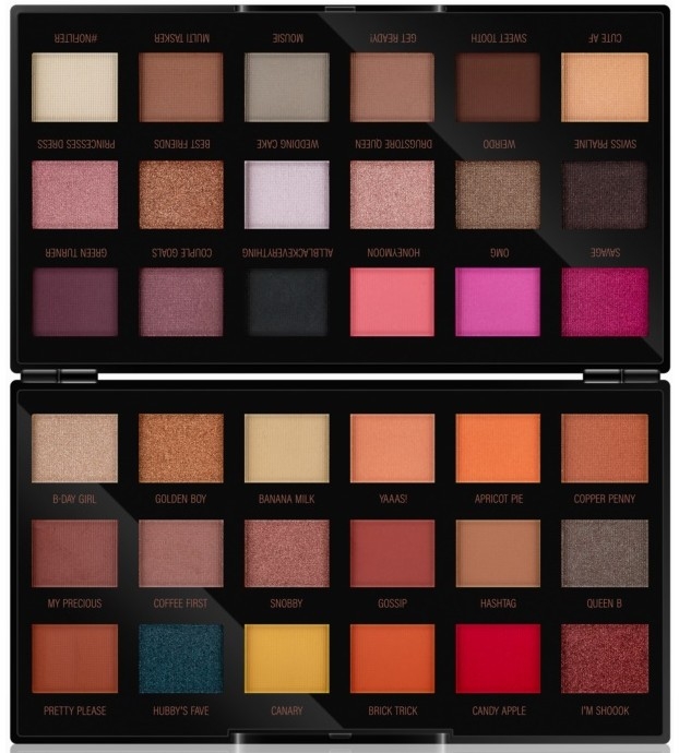 Палетка теней для век - Makeup Revolution X Petra 36 Shade Eyeshadow Palette