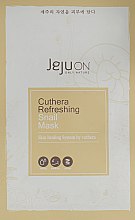 Парфумерія, косметика Освіжальна маска з муцином равлика  - Jejuon Cuthera Refreshing Snail Mask