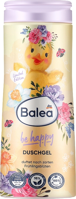 ПОДАРОК! Гель для душа - Balea Be Happy Shower Gel — фото N1