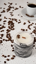 Парфумована свічка "Hazelnut Coffee", мармур - Choice Aroma Candle — фото N8