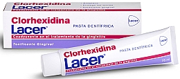 Парфумерія, косметика Зубна паста - Lacer Chlorhexidine Toothpaste