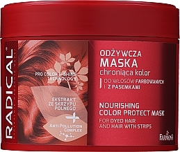 Парфумерія, косметика Маска для фарбованого й меліруваного волосся - Farmona Radical Nourishing Colour Protecting Mask