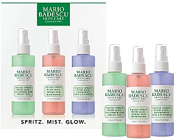 Духи, Парфюмерия, косметика Набор - Mario Badescu Combo Dry Regimen Kit (spray/3x118ml)