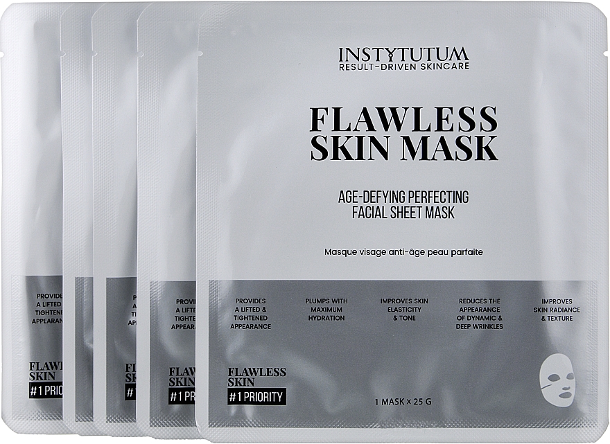 Маска для обличчя, листова - Instytutum Flawless Skin Mask — фото N2