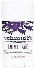Натуральний дезодорант - Schmidt's Deodorant Lavender Stick — фото N1