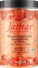 Парфумерія, косметика Бурштинова релаксаційна сіль для ванни - Farmona Jantar Relaxing Bath Salt