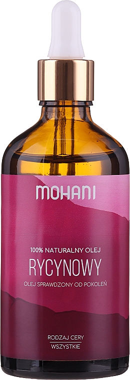 Олія для обличчя і тіла "Касторва" - Mohani Castor Precious Oils — фото N3