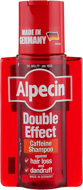 Шампунь с кофеином против перхоти и выпадения волос - Alpecin Double Effect Caffeine Shampoo