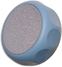 Тертка для ніг керамічна кругла, блакитна - Erlinda Solingen Germany Rubbi Rub — фото N1