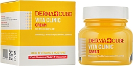 Осветляющий крем для лица - FarmStay Derma Cube Vita Clinic Cream — фото N2