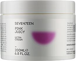 Духи, Парфюмерия, косметика Крем для тела "Pink Juicy" - Seventeen Ultra Cream