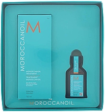 Парфумерія, косметика Набір для волосся - Moroccanoil Hair Treatment (oil/100ml + oil/25ml)