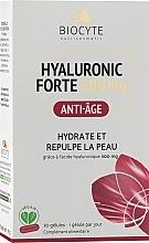 Харчова добавка з гіалуроновою кислотою, 300 мг - Biocyte Hyaluronic Forte — фото N1