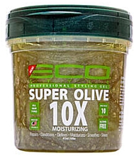 Парфумерія, косметика Зволожувальний гель для укладання - Ecoco Eco Style Super Olive 10X Moisturizing Gel