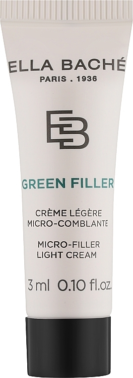 Мікрофілер омолоджувальний легкий крем - Ella Bache Nutridermologie Lab Green Filler Micro-filler Light Cream (пробник) — фото N1