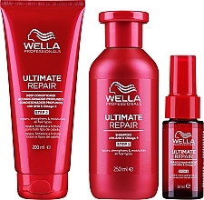 Набір - Wella Professionals Ultimate Repair (shm/250ml + h/cond/200ml + h/ser/30ml) — фото N2