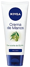 Духи, Парфюмерия, косметика Крем для рук увлажняющий с оливковым маслом - NIVEA Olive Oil Hand Cream
