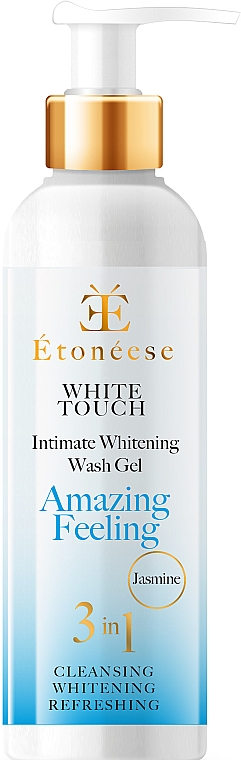 Осветляющий гель для интимной гигиены "Удивительное чувство" - Etoneese White Touch Intimate Whitening Wash Gel Amazing Feeling — фото N1