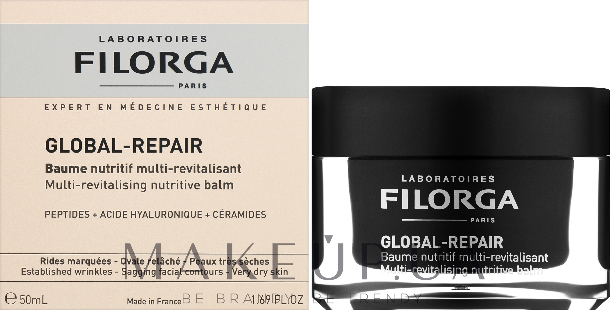 Бальзам для обличчя - Filorga Global-Repair Multi-Revitalizing Nourishing Balm — фото 50ml