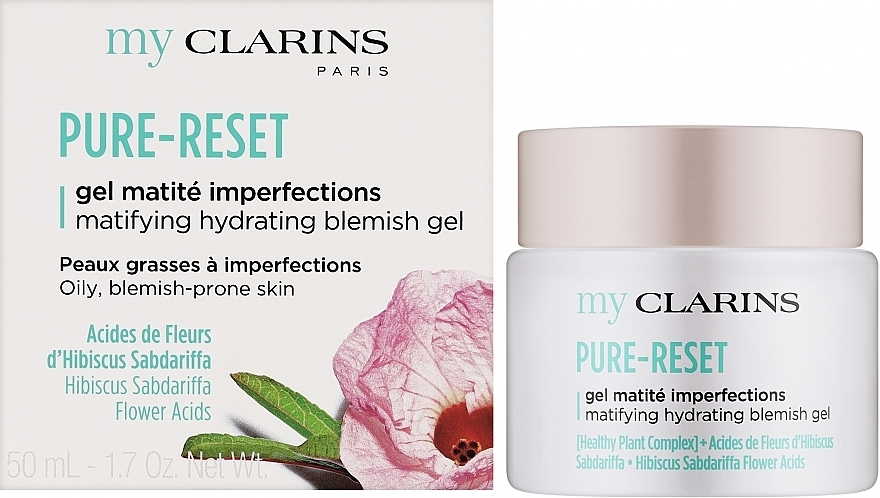 Гель для обличчя - Clarins My Clarins Pure-Reset Matifying Hydrating Blemish Gel — фото N2